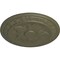 Ekena Millwork Exeter Ceiling Medallion (Fits Canopies up to 3 1/8"), 17 3/4"OD x 1 1/8"P, Painted Turtle CM17EXPTF - alternate 2
